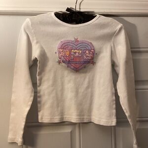 Vintage POWERPUFF GIRLS long sleeve shirt size L (10/12)